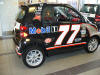 sam hornish nascar smart car