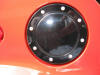 powder coated billet aluminum fuel door