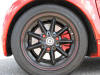 color-matched lug nut covers