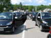 waiting for the ferry across lake wisconsin