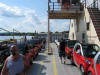 on the ferry across lake wisconsin