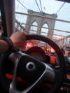 dan katz going across the brooklyn bridge!